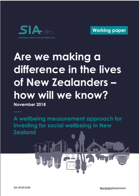 Are we making a difference in the lives of New Zealanders - how will we know?