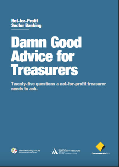Damn Good Advice for Treasurers Cover