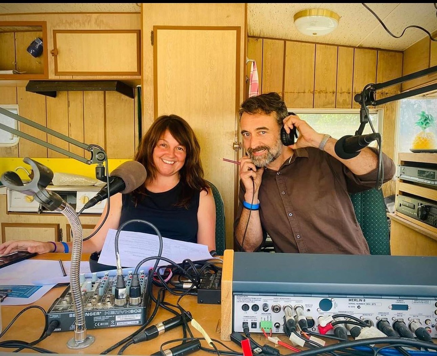 Fionna Allan Fionna Allan and Josh Meadows from 94 9 Main FM an award winning community radio station based on Djarra country in Castlemaine Central Victoria