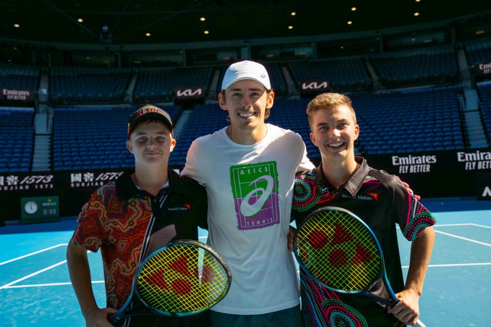 Aussie tennis champ serves an advocacy ace for World Vision