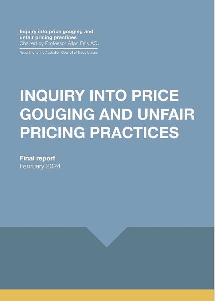 Fels price gouging report