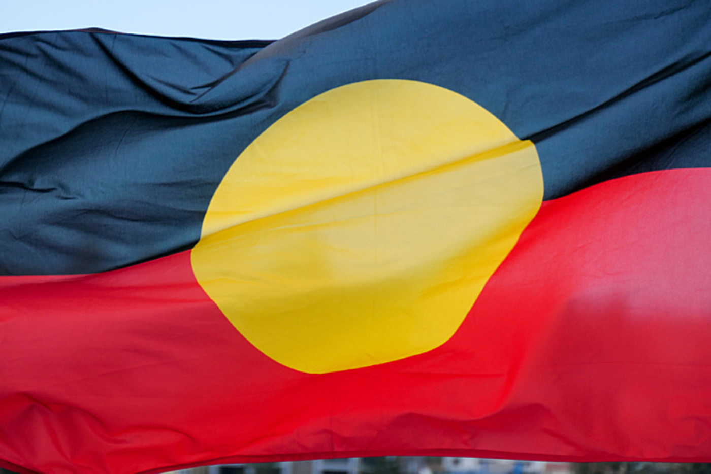 Aboriginal Flag i Stock 1400518081